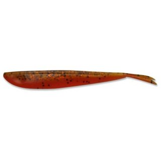 Lunker City 4 Fin-S Fish - Pumpkin Perch