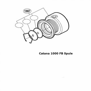 Shimano Catana 1000 FB E-Spule