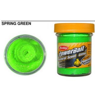 Pure Fishing Berkley Power Bait Dough Natural Scent - Garlic - Spring Green