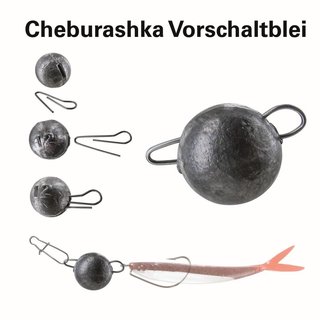 Jenzi Cheburashka Bleikopf-System 1 - 6,0 g - 5 Stk.