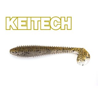 Keitech 4,8 Fat Swing Impact - Green Pumpkin PP. Shad