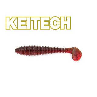 Keitech 2.8 FAT Swing Impact - Scuppernong / Red - 8 Stk.