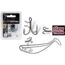 Zebco Quantum Claw Treble Hooks - #6 - 5 Stk.