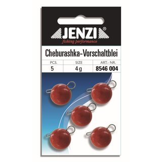 Jenzi Cheburashka Bleikopf-System 2 - 4 g - 5 Stk.