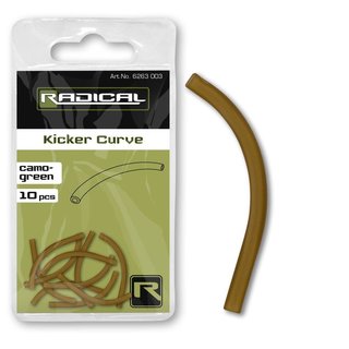 Zebco Radical Kicker - Curve -  Camo - Green - 10 Stck