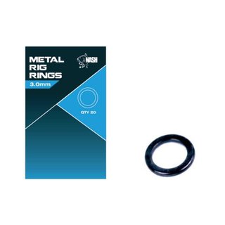 Nash Metal Rig Rings - 2,0 mm - 20 Stk.