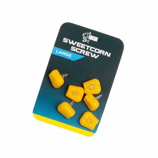 Nash Sweetcorn Screw - Large - 6 Stk.