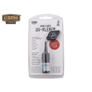 Camo Lures UV-Kleber - 3 g - inkl. UV-Beamer