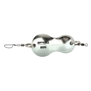 Spro Butt Spoon - Silver Flasher - 60 g