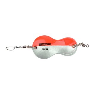 Spro Butt Spoon - Red Flasher - 60 g