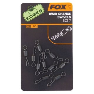 Fox Edges Kwik Change Swivels - Size 7