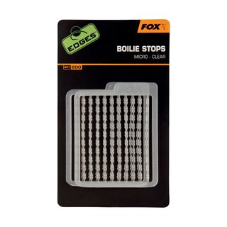 Fox Edges Boilie Stops - Micro - Clear - 200 Stk.