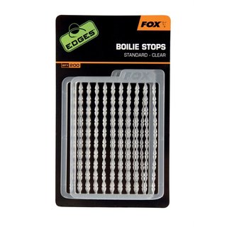 Fox Edges Boilie Stops - Standard - Clear - 200 Stk.