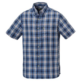 Pinewood Sommer Hemd Marine/Blau Größe XL